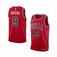 Maillot Chicago Bulls Nikola Vucevic NO 9 Icon 2020-21 Rouge