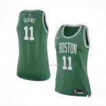 Maillot Femme Boston Celtics Kyrie Irving NO 11 Icon Vert