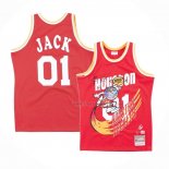 Maillot Houston Rockets x Cactus Jack NO 01 Rouge