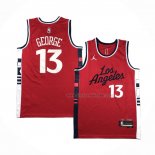 Maillot Los Angeles Clippers Paul George NO 13 Statement 2024-25 Rouge
