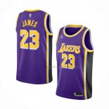 Maillot Los Angeles Lakers LeBron James NO 23 Statement 2020-21 Volet