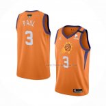 Maillot Phoenix Suns Chris Paul NO 3 Statement 2021 Orange