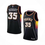 Maillot Phoenix Suns Kevin Durant NO 35 75th Anniversary 2022 Noir
