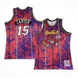 Maillot Toronto Raptors Vince Carter NO 15 Special Year of The Tiger Rouge