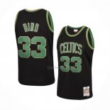 Maillot Boston Celtics Larry Bird NO 33 Mitchell & Ness 1985-86 Noir