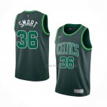 Maillot Boston Celtics Marcus Smart NO 36 Earned 2020-21 Vert