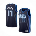 Maillot Dallas Mavericks J.j. Redick NO 17 Earned 2020-21 Bleu