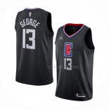 Maillot Los Angeles Clippers Paul George NO 13 Statement 2020-21 Noir