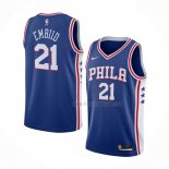 Maillot Philadelphia 76ers Joel Embiid NO 21 Icon 2020-21 Bleu