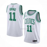 Maillot Boston Celtics Kyrie Irving NO 11 Association 2017-18 Blanc