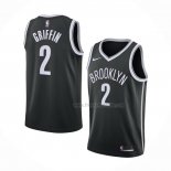 Maillot Brooklyn Nets Blake Griffin NO 2 Icon 2020-21 Noir