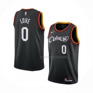 Maillot Cleveland Cavaliers Kevin Love NO 0 Ville 2020-21 Noir