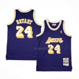 Maillot Enfant Los Angeles Lakers Kobe Bryant NO 24 Mitchell & Ness 2007-08 Volet