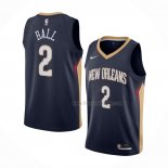 Maillot New Orleans Pelicans Lonzo Ball NO 2 Icon 2020-21 Bleu
