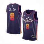 Maillot Phoenix Suns Grayson Allen NO 8 Ville 2023-24 Volet