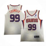 Maillot Phoenix Suns Jae Crowder NO 99 Association Authentique Blanc