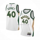 Maillot Boston Celtics Luke Kornet NO 40 Ville 2023-24 Blanc
