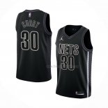 Maillot Brooklyn Nets Seth Curry NO 30 Statement 2022-23 Noir