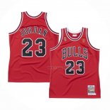 Maillot Chicago Bulls Michael Jordan NO 23 Mitchell & Ness 1996-97 Rouge
