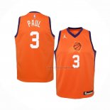 Maillot Enfant Phoenix Suns Chris Paul Statement 2020-21 Orange
