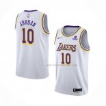 Maillot Los Angeles Lakers Deandre Jordan NO 10 Association 2021-22 Blanc