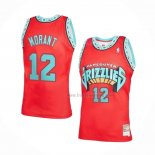 Maillot Memphis Grizzlies Ja Morant NO 12 Mitchell & Ness 1998-99 Rouge