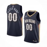 Maillot New Orleans Pelicans Personnalise Icon Bleu