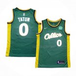 Maillot Boston Celtics Jayson Tatum NO 0 2022-23 Vert