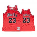 Maillot Chicago Bulls Michael Jordan NO 23 Retro Rouge2