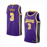 Maillot Los Angeles Lakers Anthony Davis NO 3 Statement Volet