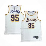 Maillot Los Angeles Lakers Juan Toscano-Anderson NO 95 Association 2021-22 Blanc