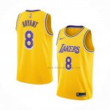 Maillot Los Angeles Lakers Kobe Bryant NO 8 Icon 2018-19 Jaune