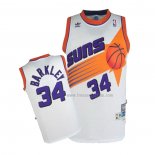Maillot Phoenix Suns Charles Barkley NO 34 Retro Blanc