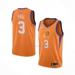 Maillot Phoenix Suns Chris Paul NO 3 Statement 2020-21 Orange