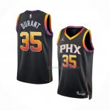Maillot Phoenix Suns Kevin Durant NO 35 Statement 2022-23 Noir