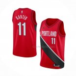 Maillot Portland Trail Blazers Enes Kanter NO 11 Statement Rouge