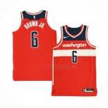 Maillot Washington Wizards Troy Brown JR. NO 6 Icon Authentique Rouge