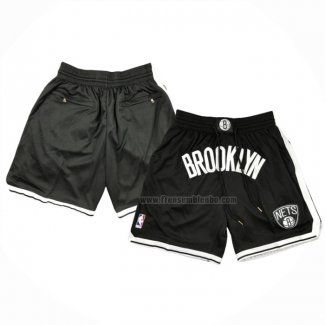 Short Brooklyn Nets Just Don Noir2